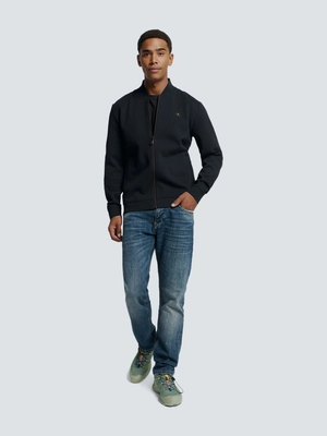 No Excess | Sweater full zipper pique bomber