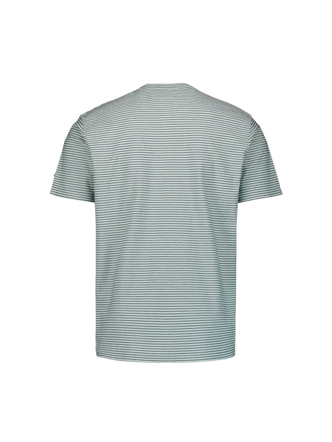 No Excess | T-shirt crewneck garment dyed stripes
