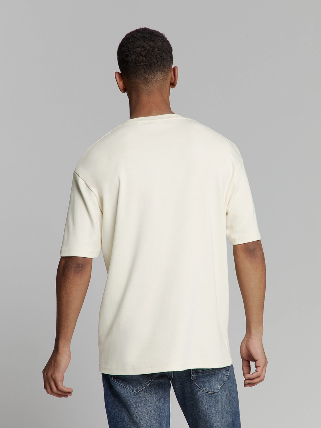 No Excess | T-shirt crewneck heavy solid basic