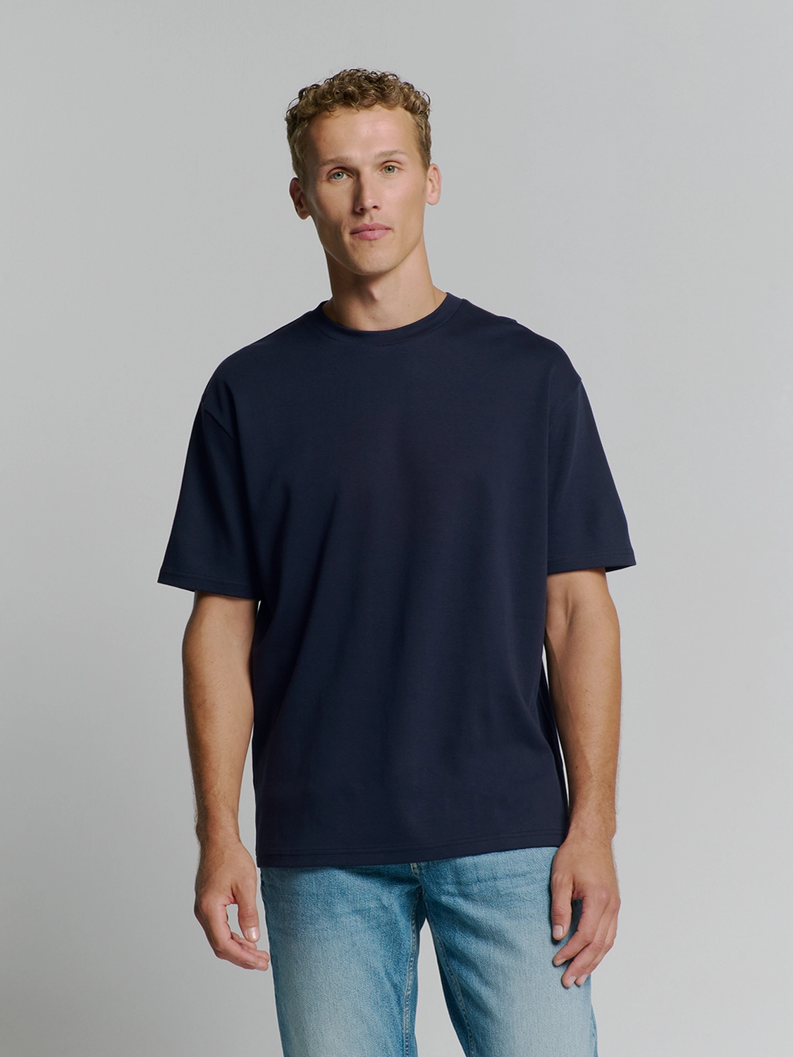 No Excess | T-shirt crewneck heavy solid basic