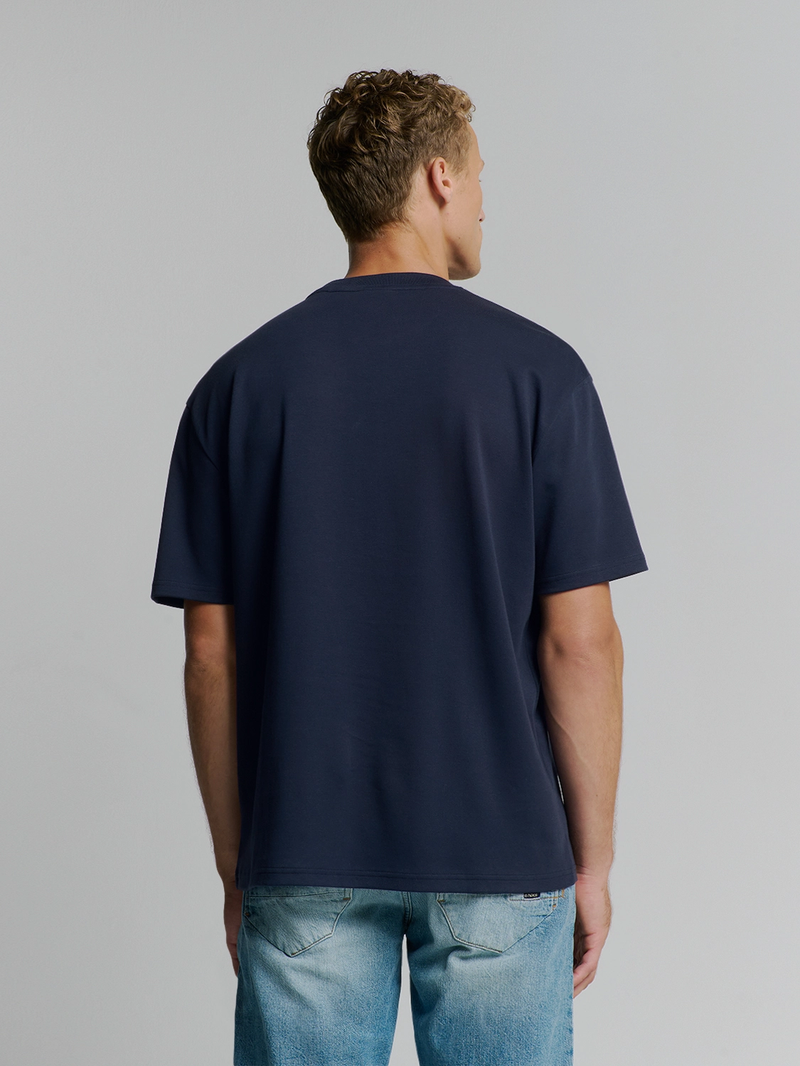 No Excess | T-shirt crewneck heavy solid basic