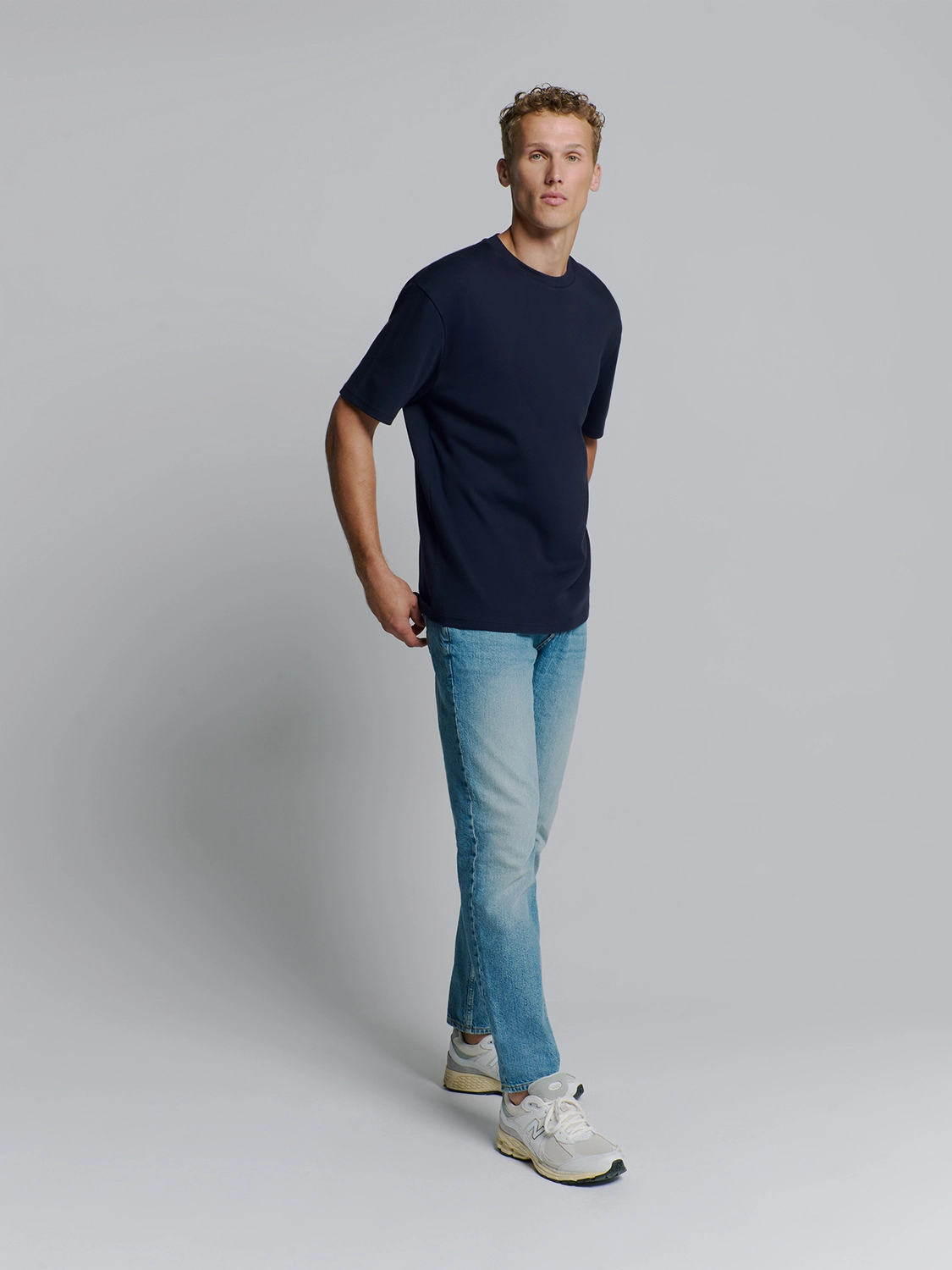 No Excess | T-shirt crewneck heavy solid basic