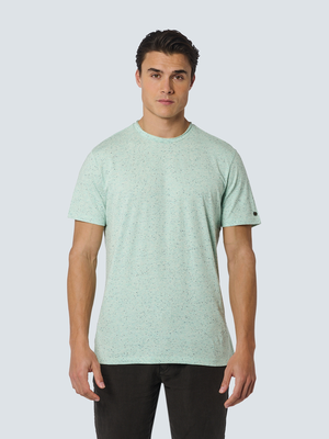 No Excess | T-shirt crewneck melange mint