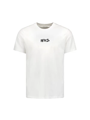 No Excess | T-shirt crewneck print white