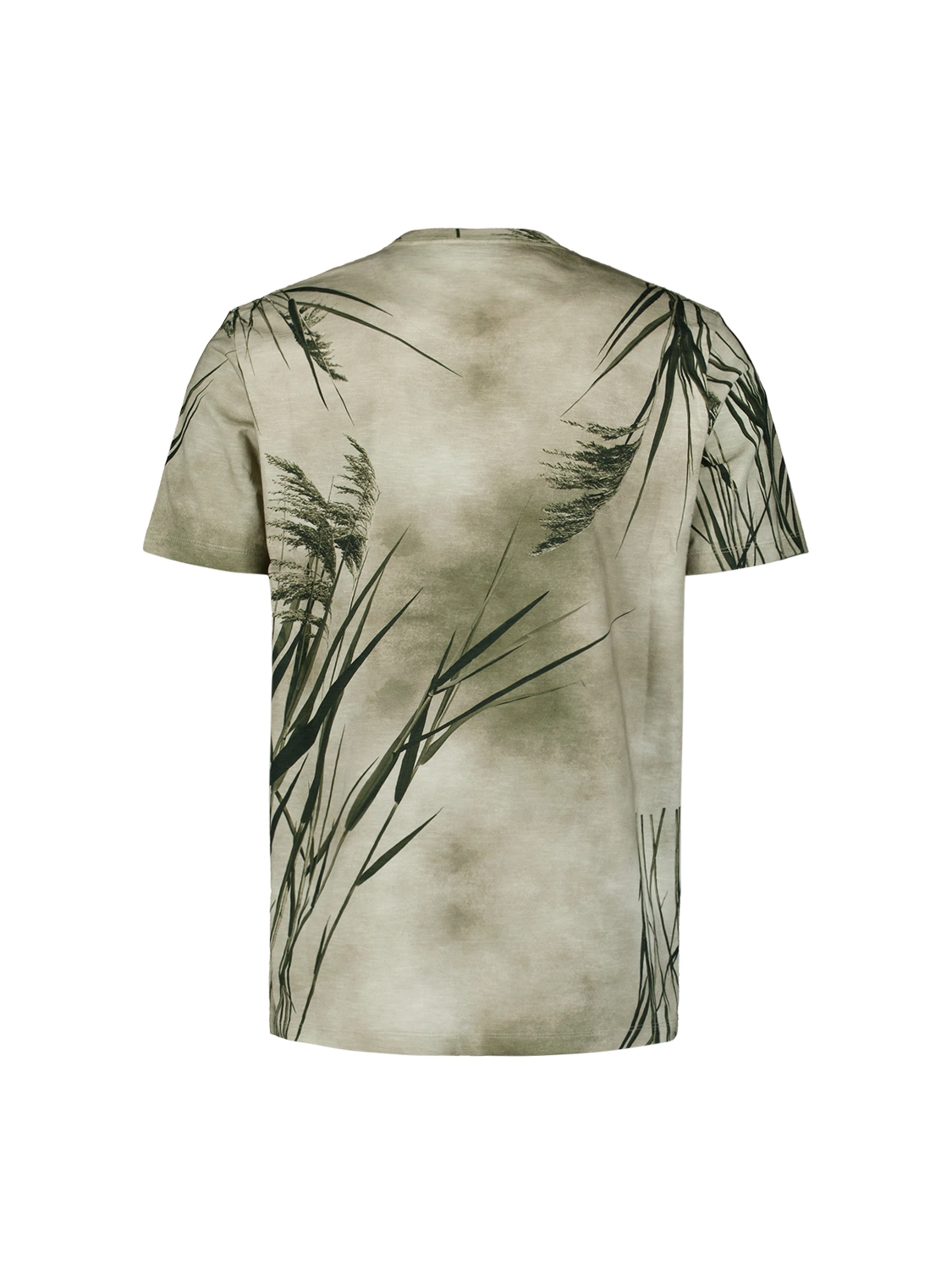 No Excess | T-shirt crewneck slub allover printed