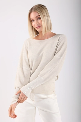Nukus | Batwing pullover plain