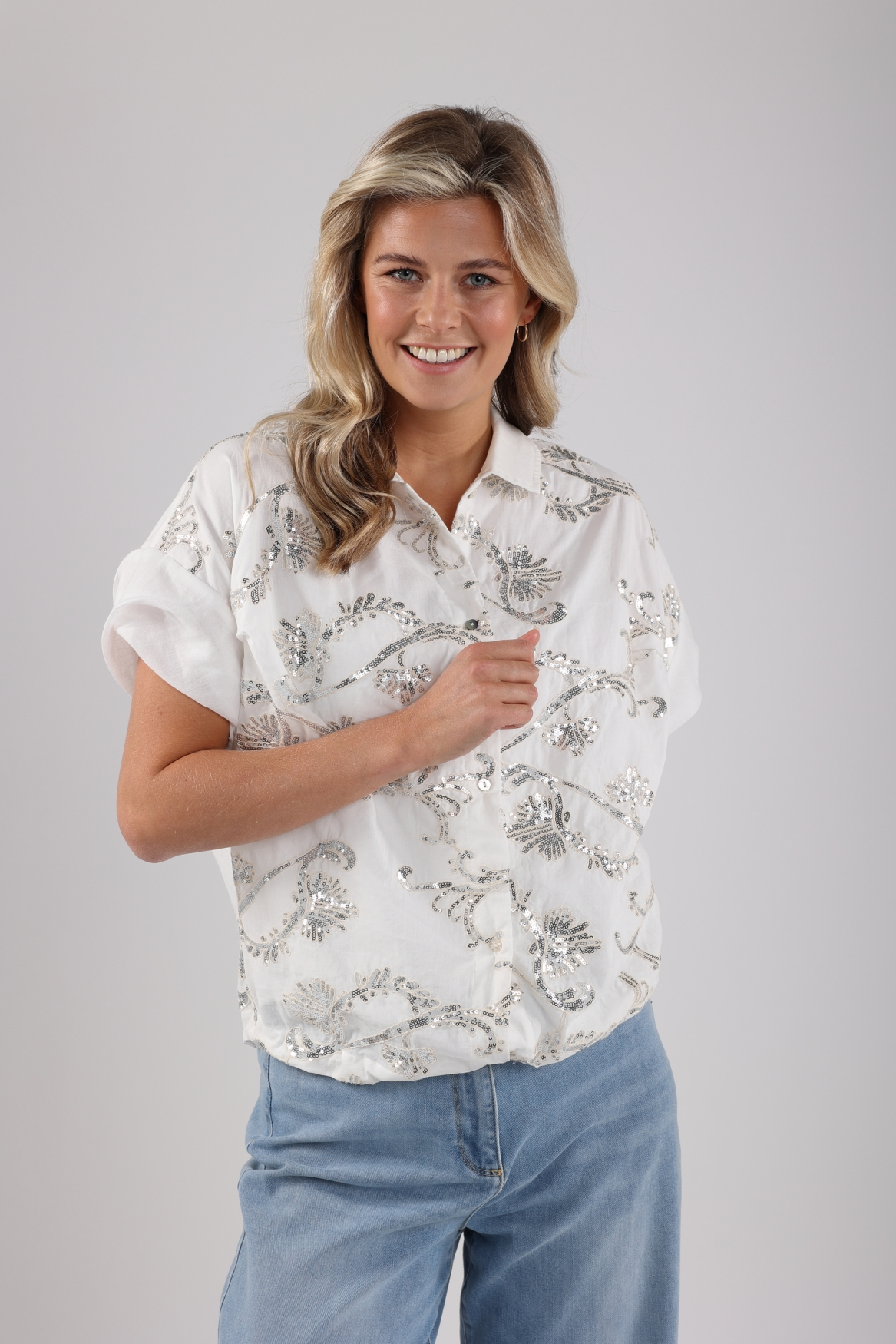 Nukus | Catalina blouse paillet