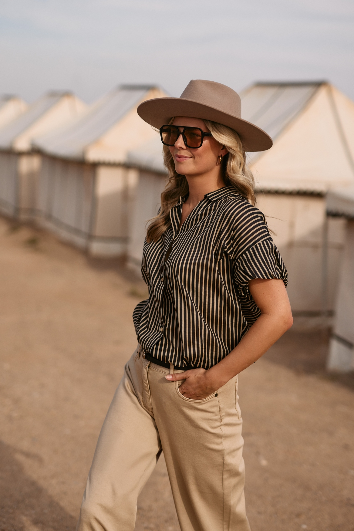 Nukus | Catalina blouse stripe