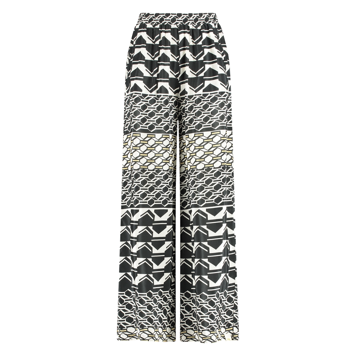 Nukus | Josephine pants graphic black/white