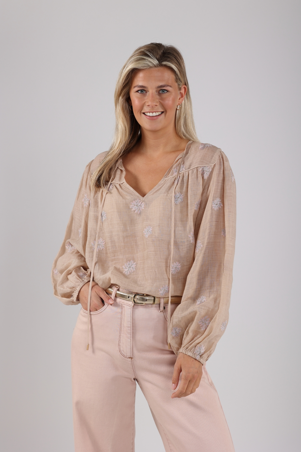 Nukus | Kaoutar blouse embroidery