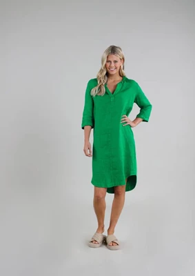 Nukus | Kate dress green