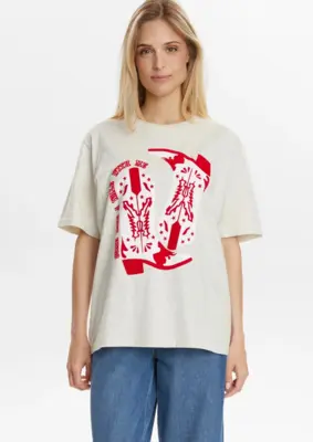 Numph | Nuwestern t-shirt. numph