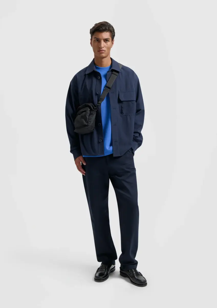 Olaf | Bonded pocket overshirt ls