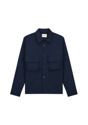 Olaf | Bonded pocket overshirt ls
