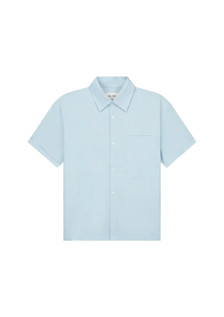 Olaf | Boxy mini check shirt