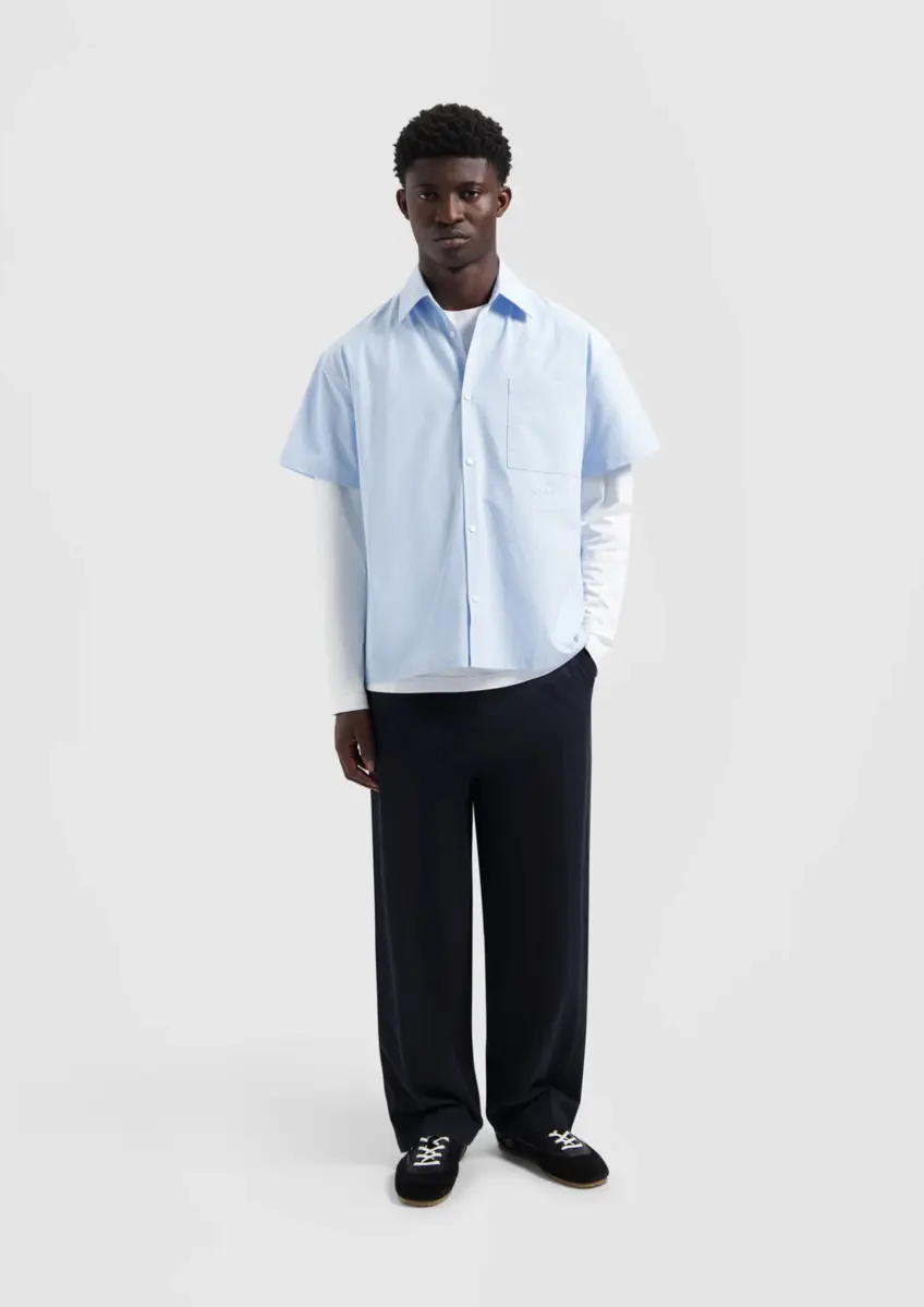 Olaf | Boxy mini check shirt