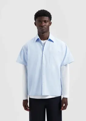 Olaf | Boxy mini check shirt