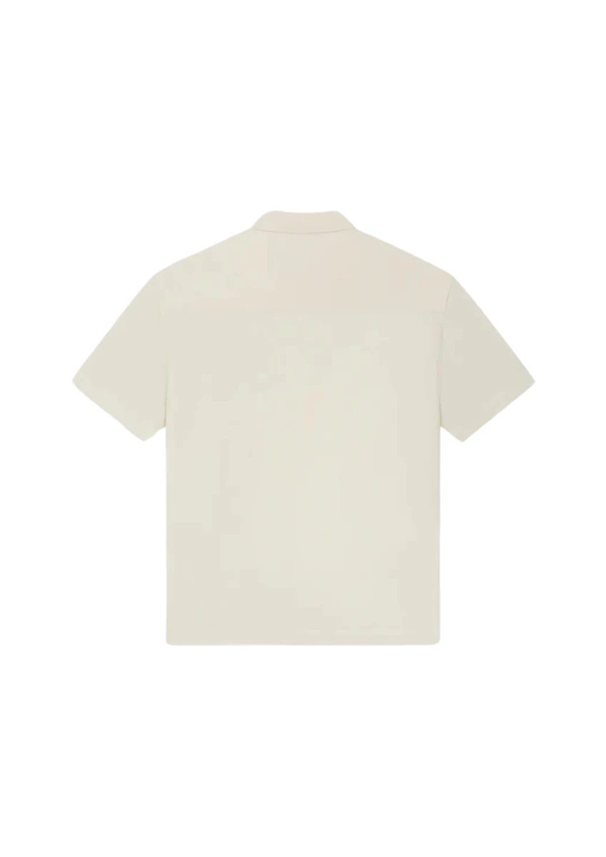 Olaf | Cotton linen ss shirt bone