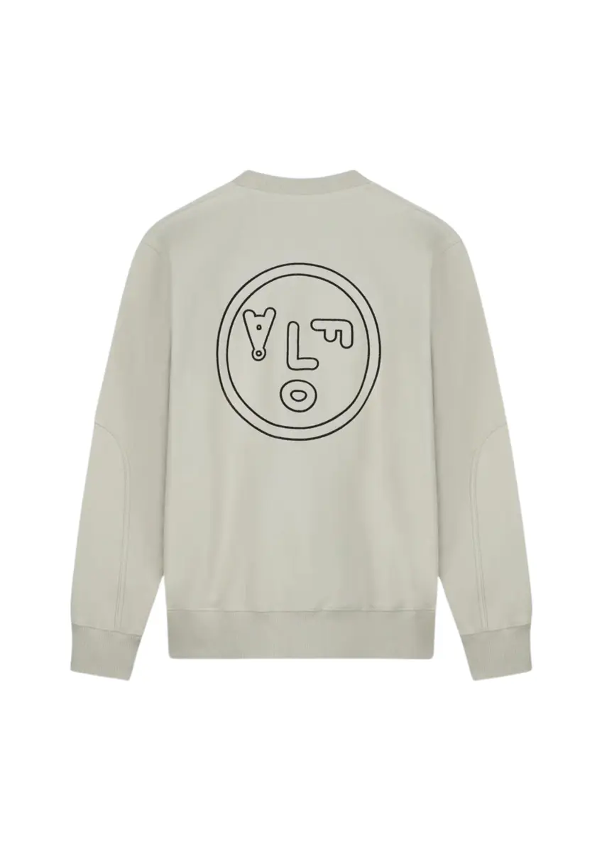 Olaf | FACE CREWNECK cement