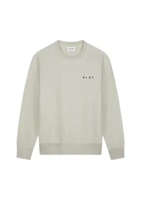 Olaf | FACE CREWNECK cement