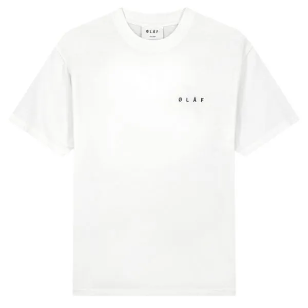 Olaf | FACE TEE WHITE/BLACK