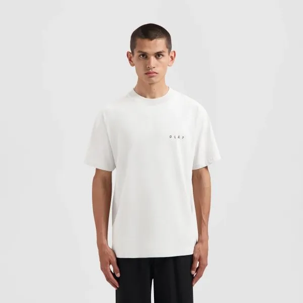 Olaf | FACE TEE WHITE/BLACK