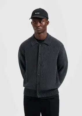 Olaf | Knitted ribbed cardigan
