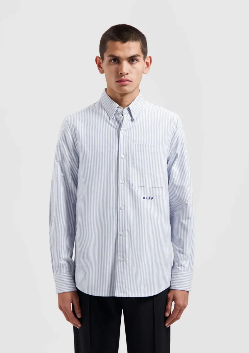 Olaf | Oxford stripe shirt ls