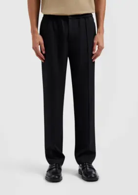 Olaf | PINTUCK TROUSER black