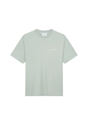 Olaf | PIXELATED FACE TEE PALE GREEN