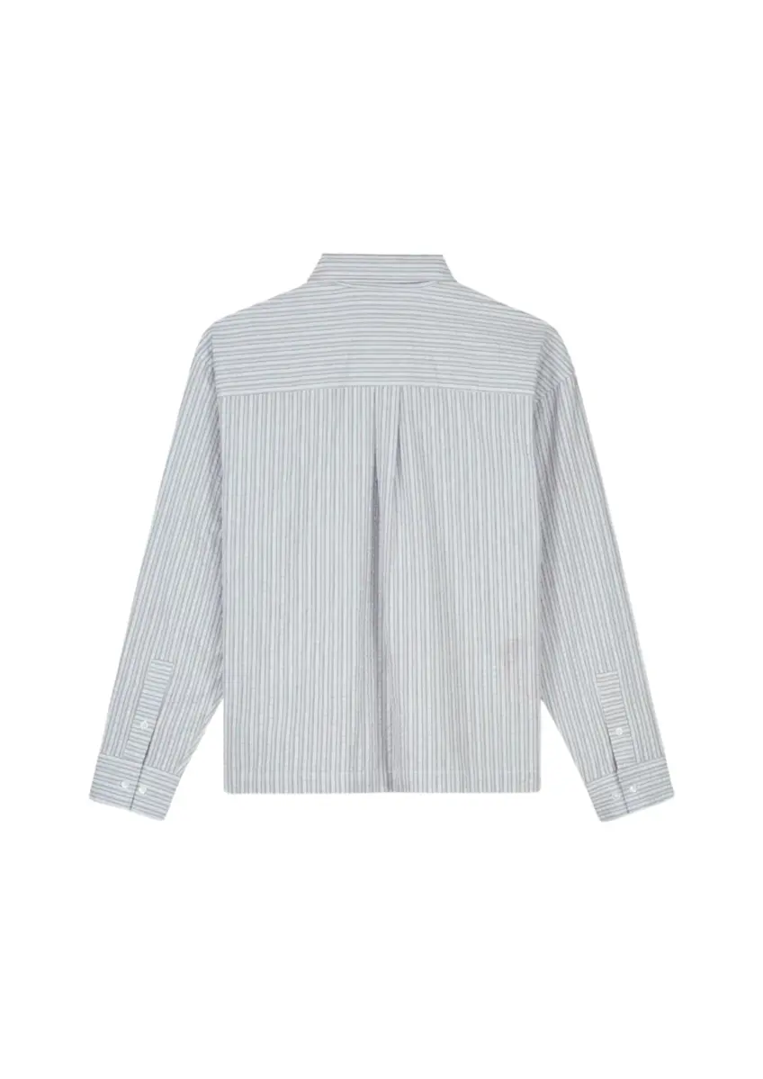 Olaf | Seersucker boxy shirt