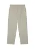 Olaf | Seersucker slim pants cement