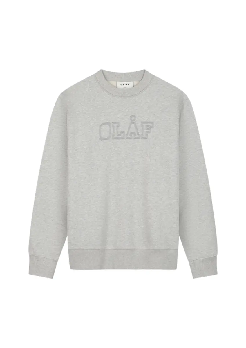 Olaf | Stitched varsity crewneck