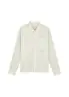 Olaf | Striped boxy shirt/offwhite
