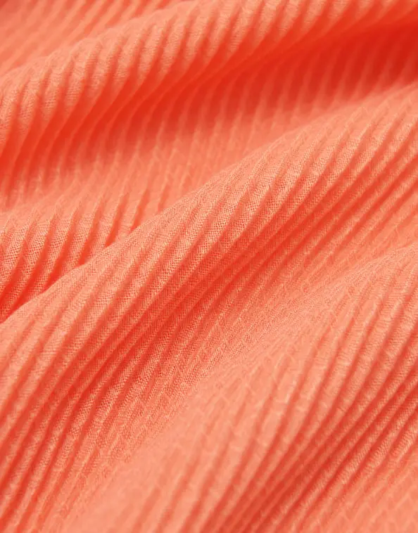 Opus | Avilio scarf peachy coral