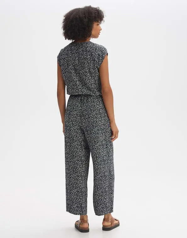 Opus | Moneli grafic coal blue
