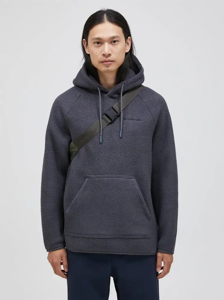 PeakPerformance | M Fleece Hood-MOTION GREY