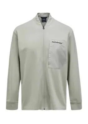PeakPerformance | M Mid Layer Jacket-LIMIT GREEN