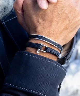 Pig & Hen | Vicious Vik Navy | Silver