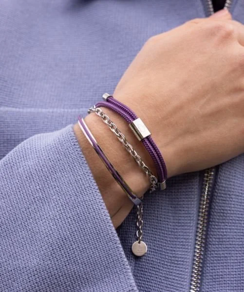 Pig & Hen | W01-165000-XS Lewis (Iris Purple | Silver,