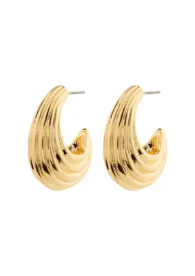 Pilgrim | Asle earrings gold-plated