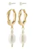 Pilgrim | Constance earrings 2-in-1 set gold-plated
