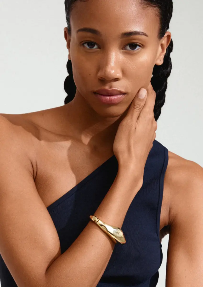 Pilgrim | Dune bracelet gold-plated