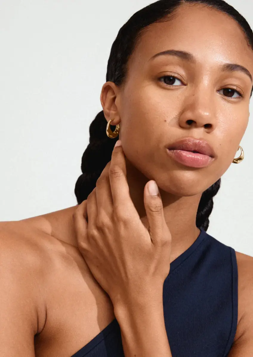 Pilgrim | Dune earrings gold-plated
