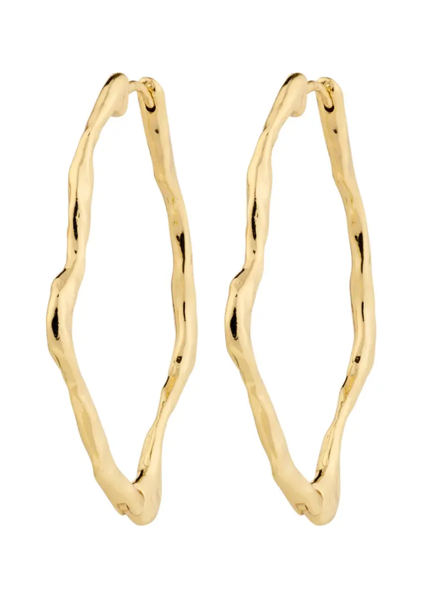 Pilgrim | Dylan earrings gold-plated