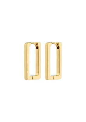 Pilgrim | Feel earrings gold-plated