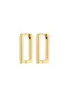 Pilgrim | Feel earrings gold-plated