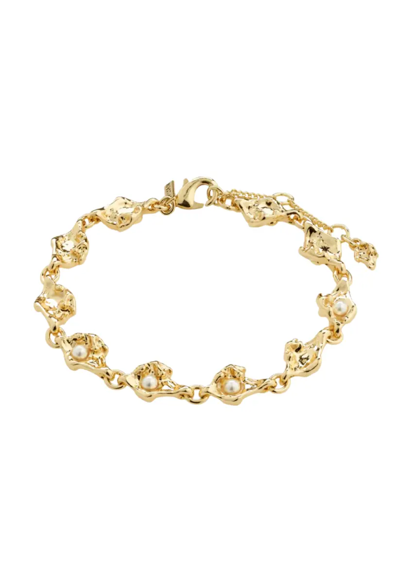 Pilgrim | Inaya recycled bracelet gold-plated