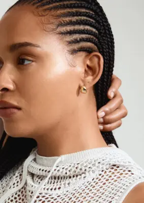 Pilgrim | Jua earrings gold-plated