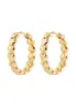 Pilgrim | Maeve hoop earrings gold-plated